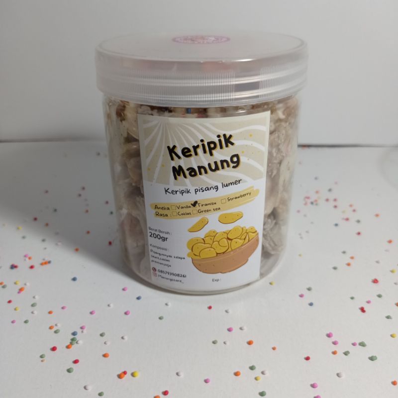 

keripik pisang | snack pisang | kripik pisang lumer | keripik pisang vanila