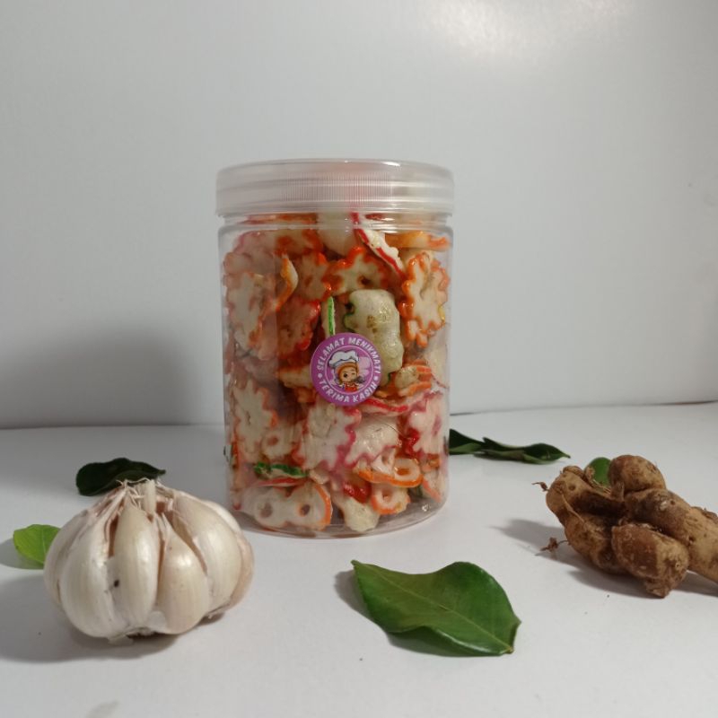 

kerupuk seblak | kerupuk seblak kering | cemilan seblak | snack seblak