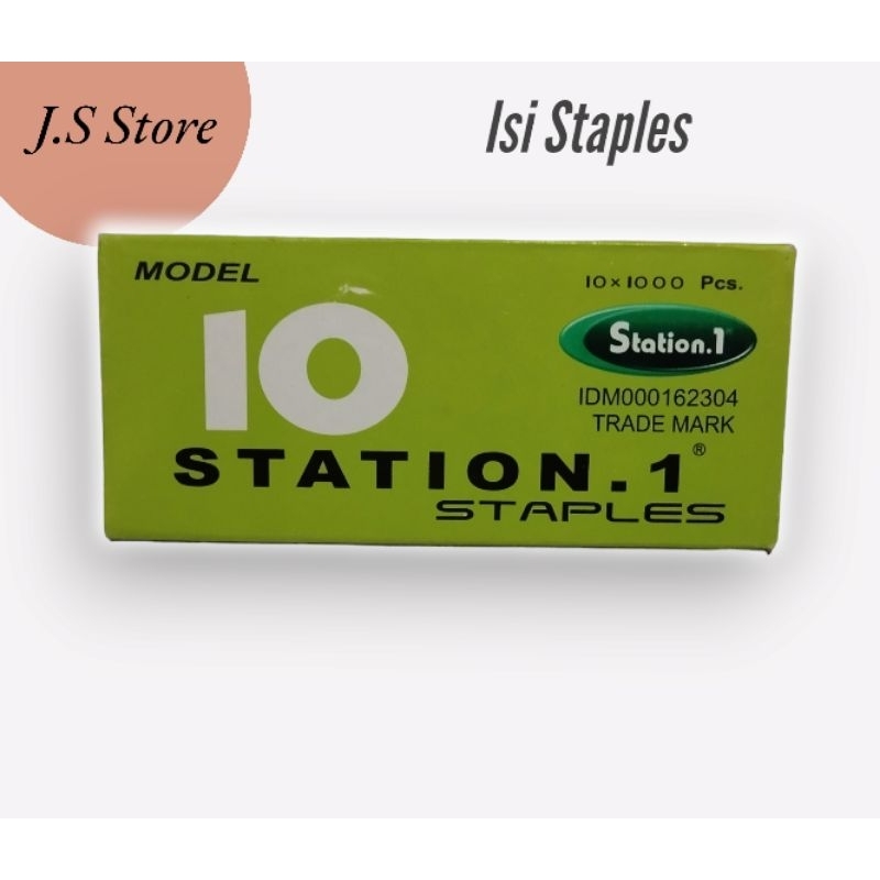 

Isi Staples No.10 per box