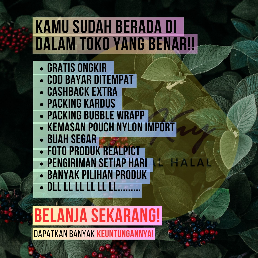 

RiDn BY KNY 600G Anggur bogor manisan buah canar asinan buah rujak buah potong buah buahan
