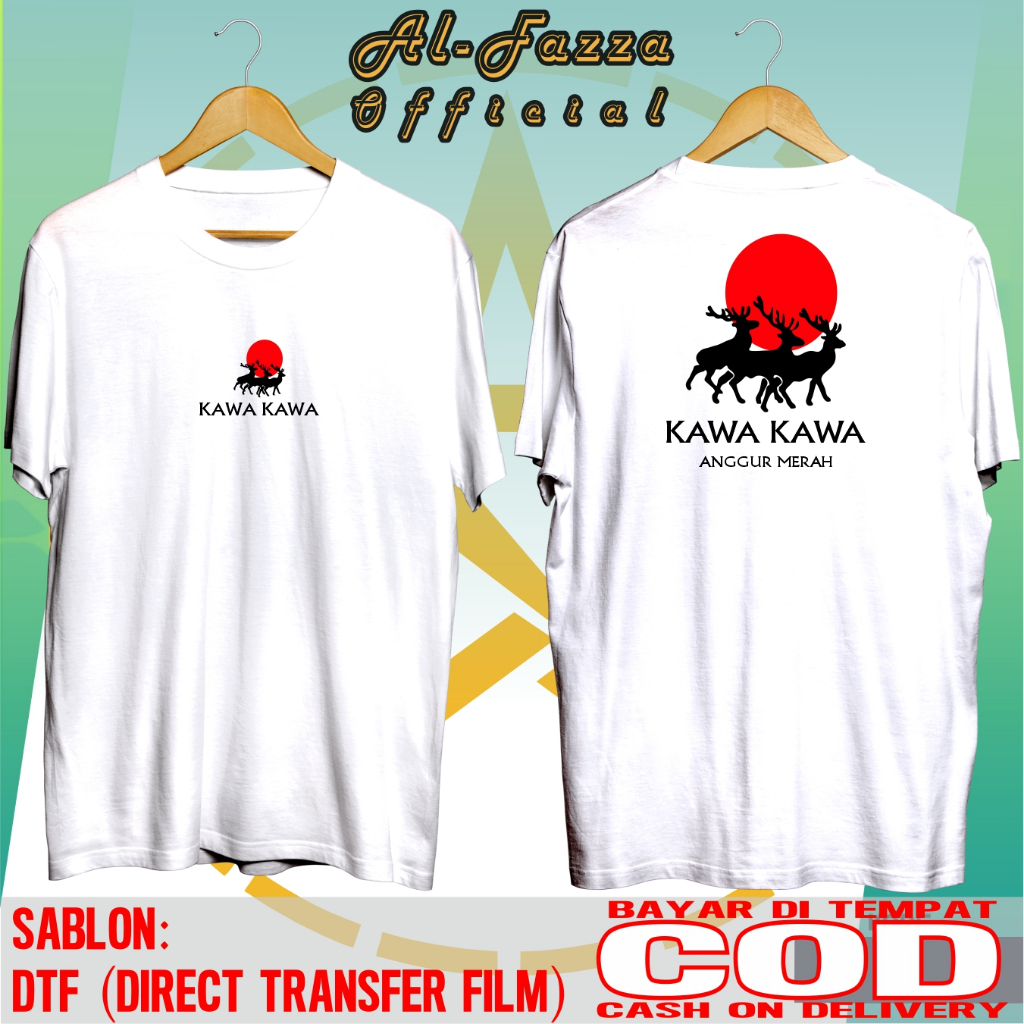 KAOS TSHIRT BAJU KAWA KAWA DEWASA