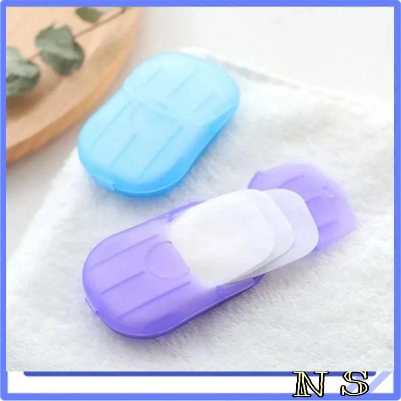 SABUN KERTAS SERBAGUNA / SABUN KERTAS TRAVELLING SABUN