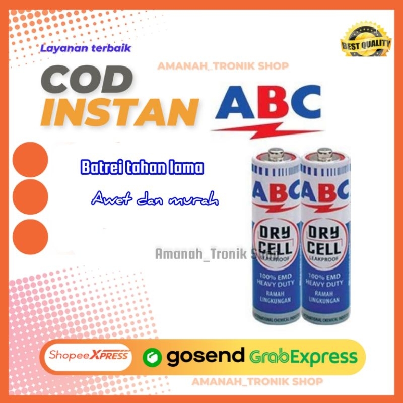 Baterai AAA abc isi 2