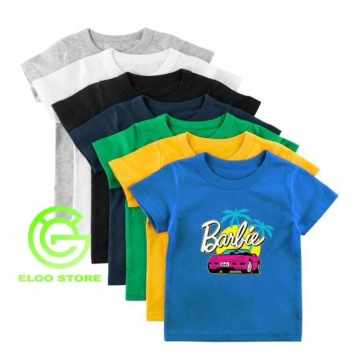 ELGO_STORE | TERBARU Kaos Barbie / Kaos Barbie / Kaos Barbie Anak / Kaos Barbie Anak Perempuan / Kao