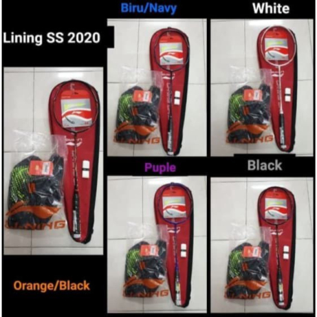 

Dijual PASANG PAKET RAKET LININGSUPER SERIES 2020 SPECIAL EDITION ORIGINAL - HITAM ORANGE Murah