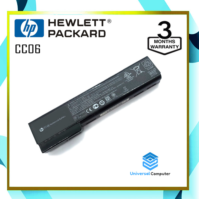 Battery HP Elitebook 8460P 8460W 8470P 8560P 6570B 6360B 6460B 6364B 6470B CC06 HSTNN-UB2F CC06