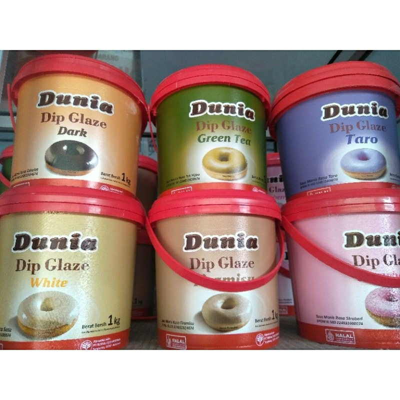 

Glaze dunia 1kg pail