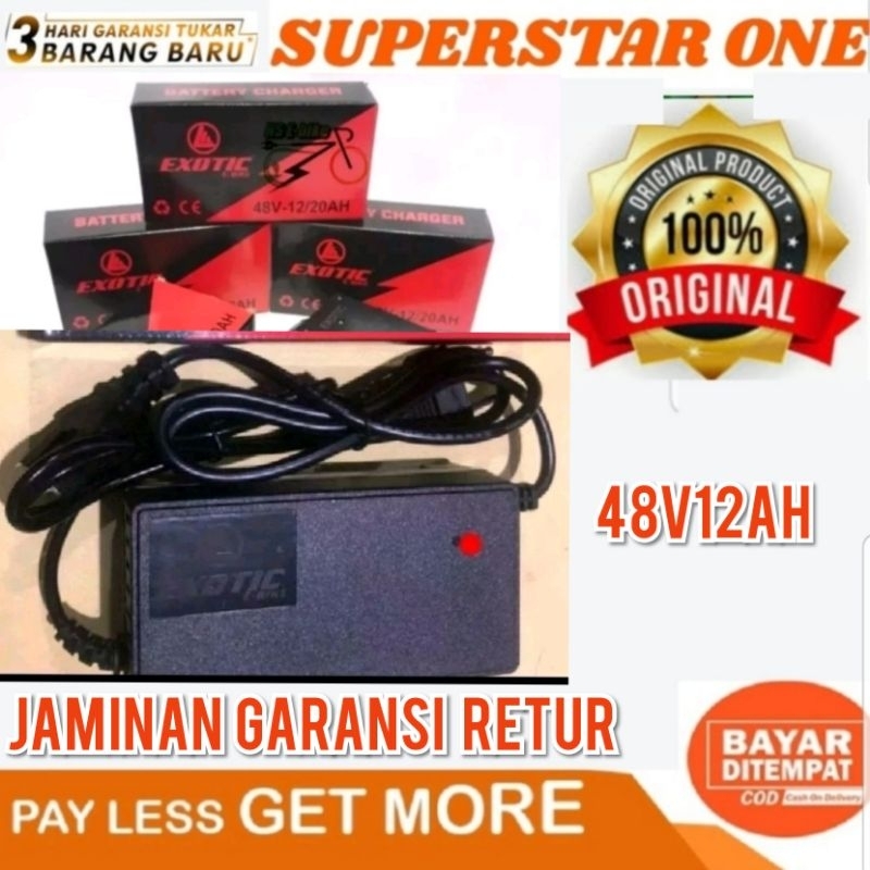 exotic charger sepeda listrik exotic goda charger sepeda listrik goda 48v12ah