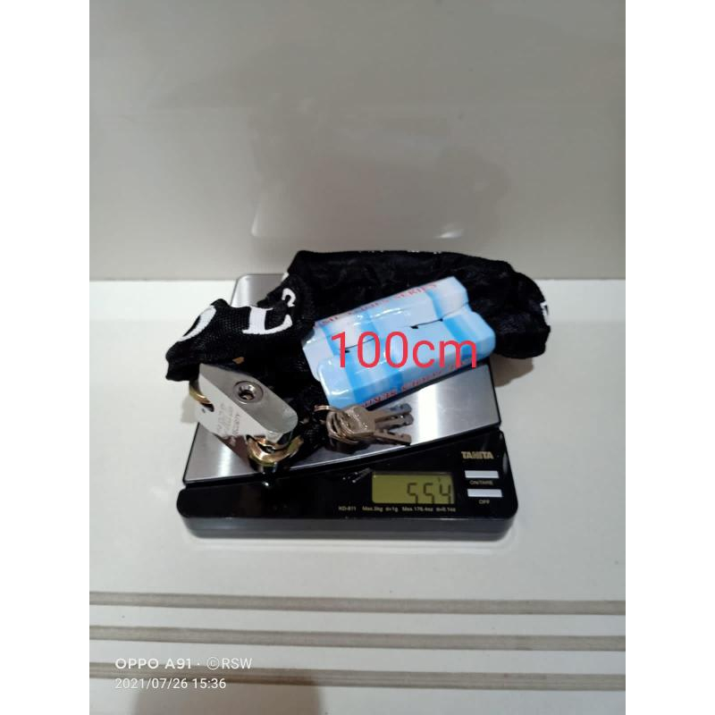 gembok rantai 100cm camel