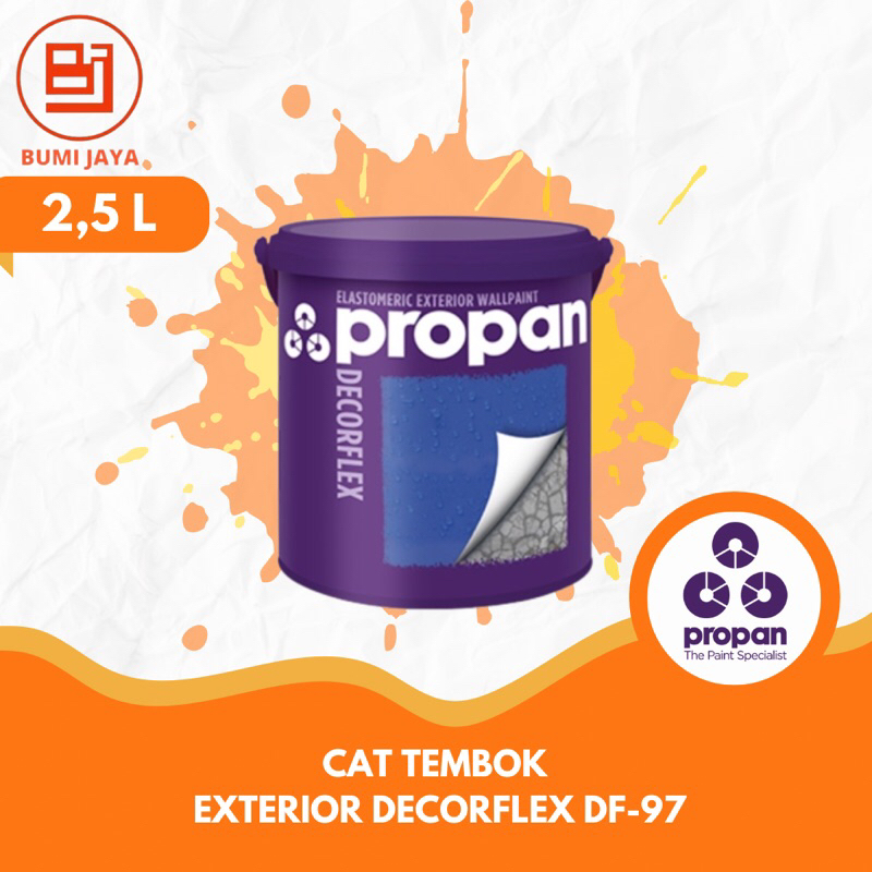 Cat tembok exterior Propan Decorflex DF-97 2.5 Liter