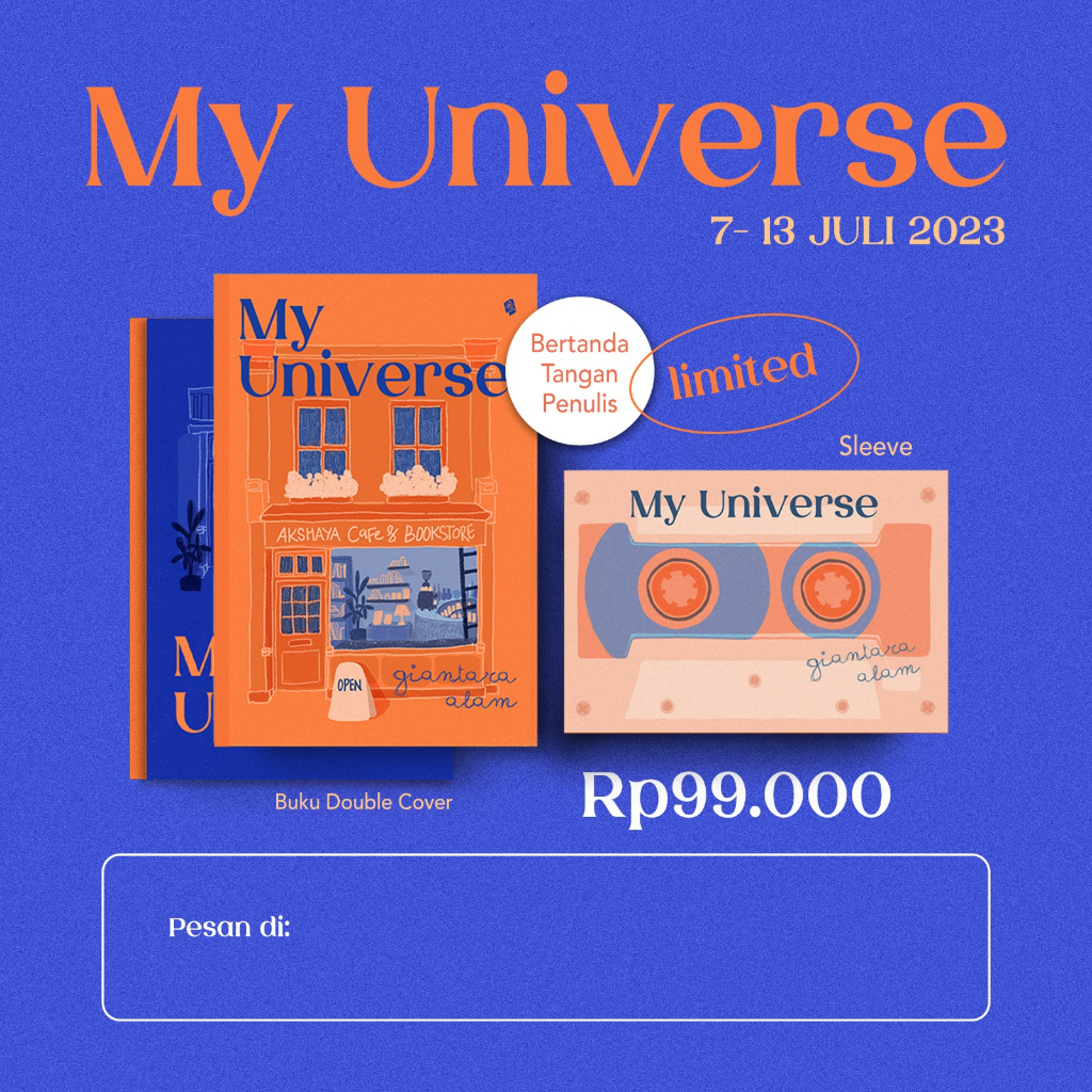 Novel My Universe - Giantara Alam - Bukune