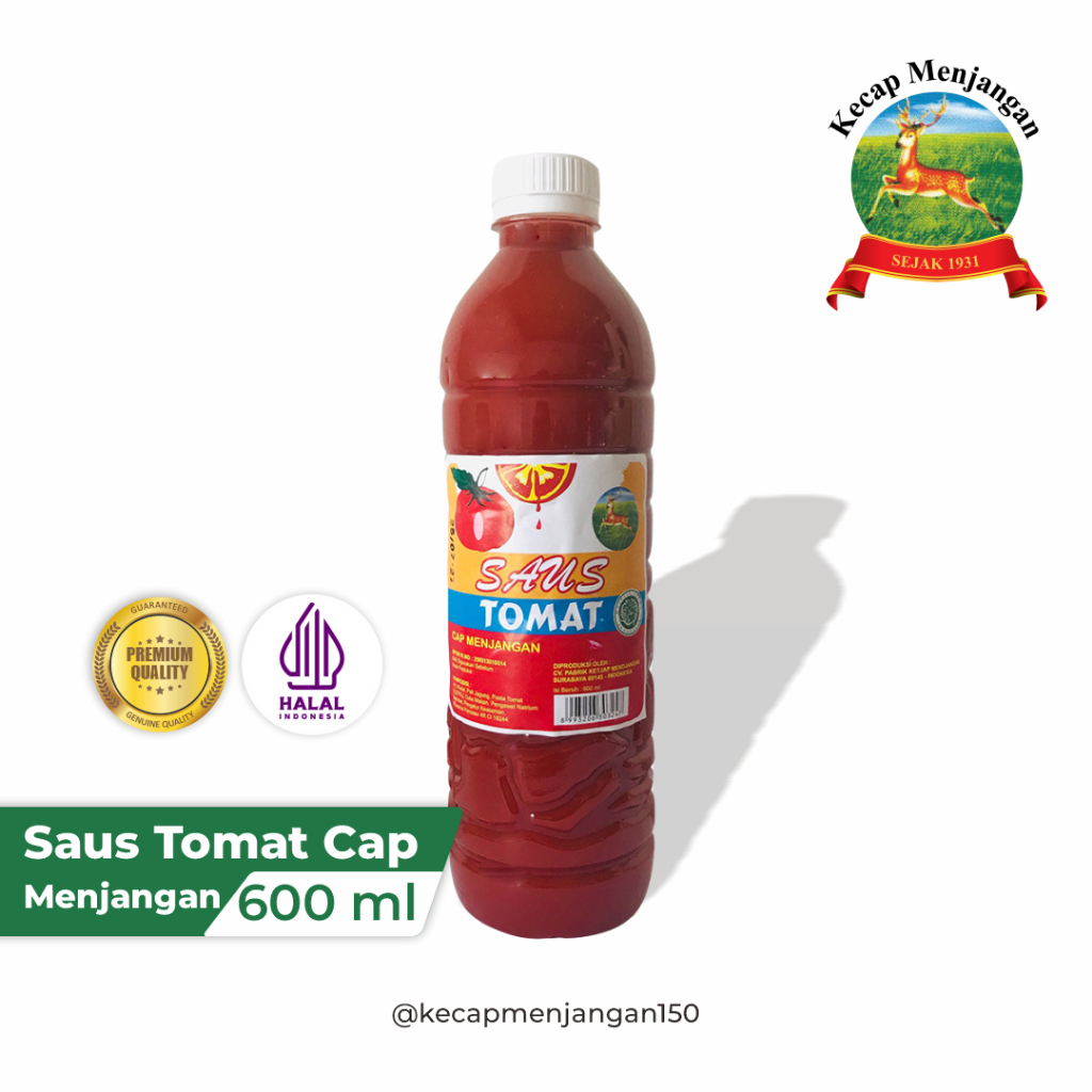 

Saus Tomat Cap Menjangan - 600 ml