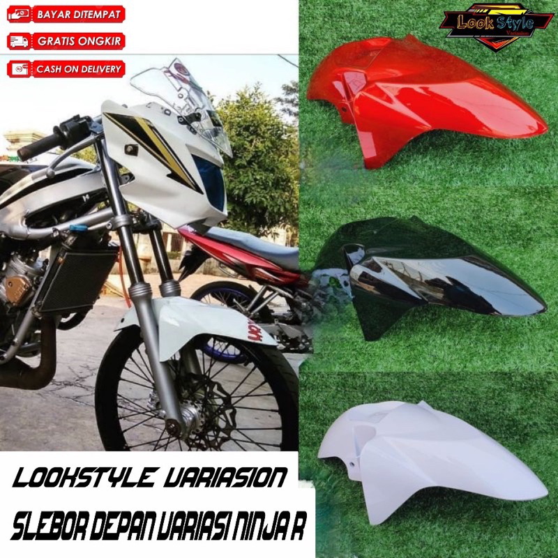 SPAKBOR DEPAN VARIASI PNP NINJA R RR VIXION OLD NEW