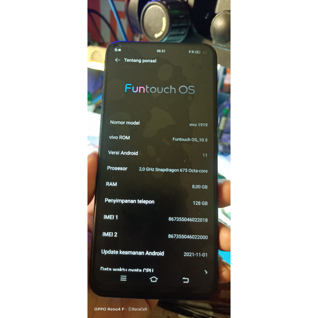 mesin VIVO V19 8/128