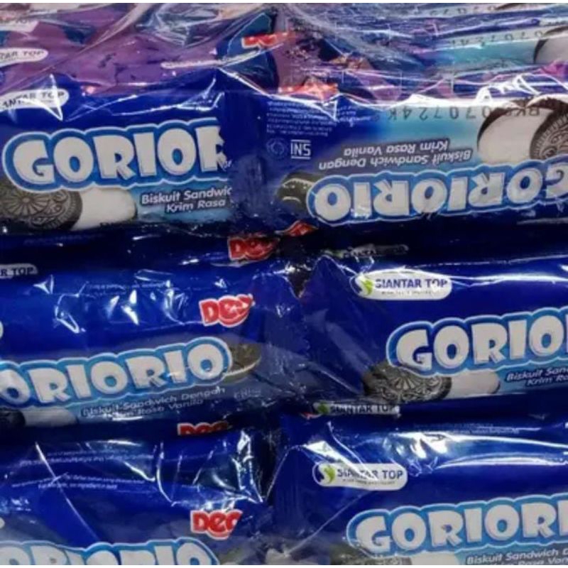 

KS - Goriorio 1 Pack isi 20 pcs / Gorio rio / Gorioro Siantar Top / Oreo Murah