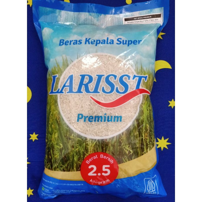

Beras Larisst 2,5 kg