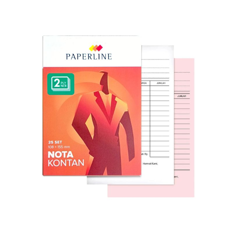 

Nota Kontan 2 Ply 25 Set Paperline - Buku Slip Transaksi Jual Beli