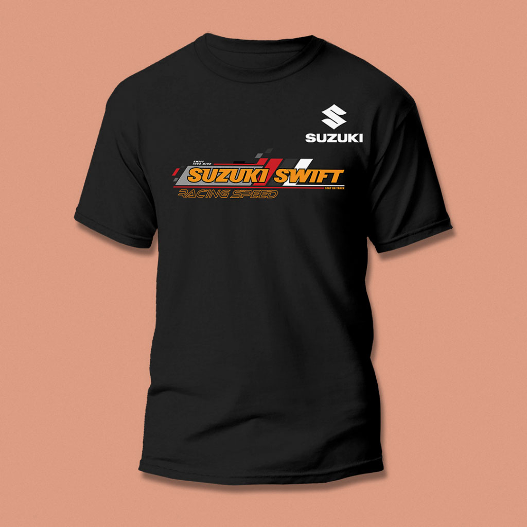 KAOS MOBIL SUZUKI SWIFT OTOMOTIF KAOS DISTRO MOBIL SUZUJI SWIFT KEREN