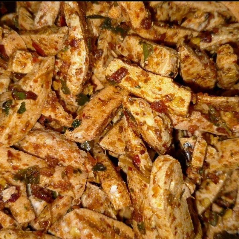 

Basreng daun jeruk+original+pedas