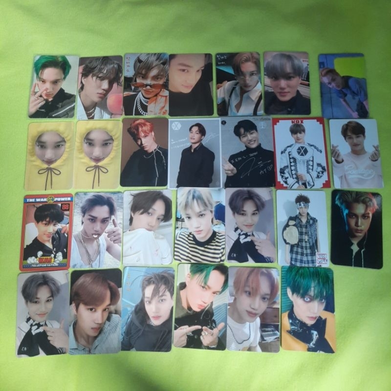 EXO KAI PHOTOCARD ALBUM MMMH PEACHES DEVIL FORLIFE DFTF EXPANSION WELCOME KIT ACE 2020 WELKIT JEWEL 