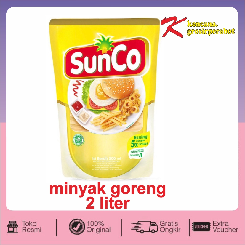 

Minyak goreng sunco 2 liter