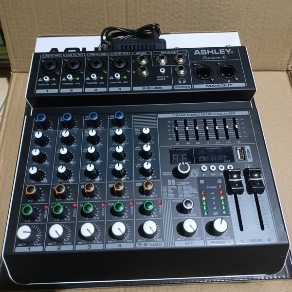 MIXER AUDIO ASHLEY PREMIUM 6 HARGA SPESIAL PROMO
