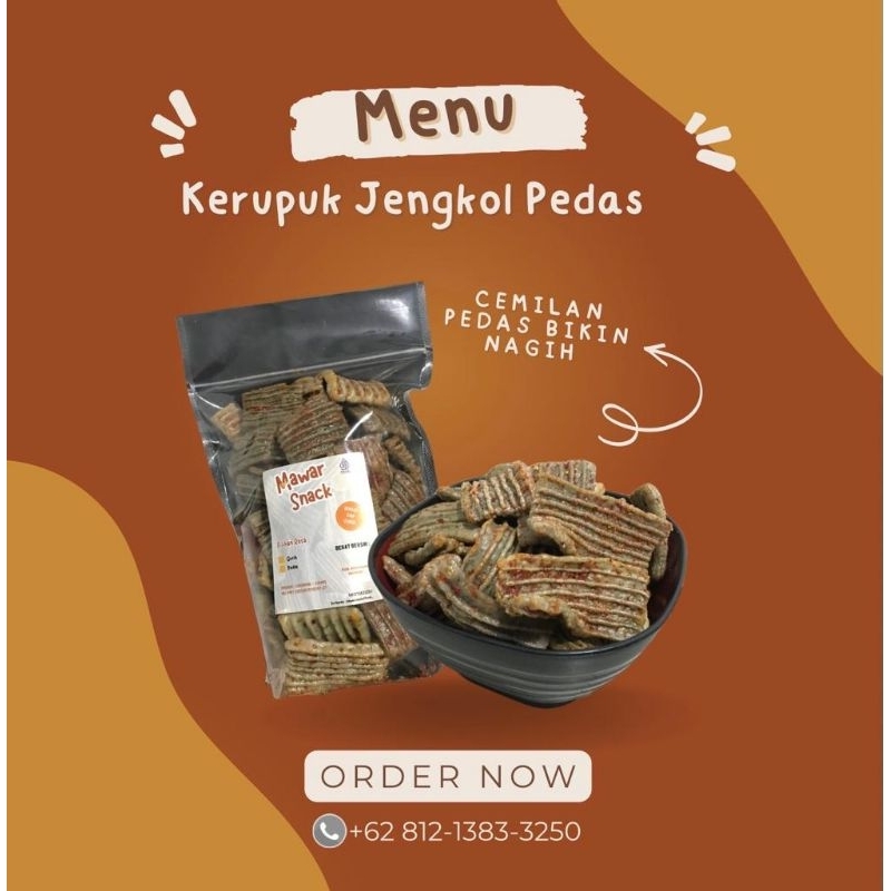 

Kerupuk seblak Jengkol 250gr