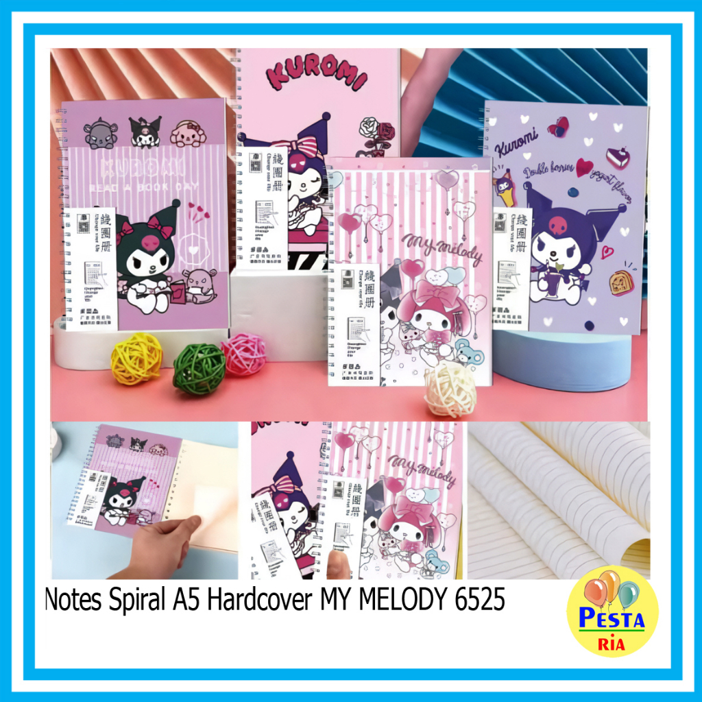 

Murah!! (1 Pcs) Notes Spiral Hard cover A5, notebook spiral, buku catatan lucu, notes spiral uk A5, buku diary