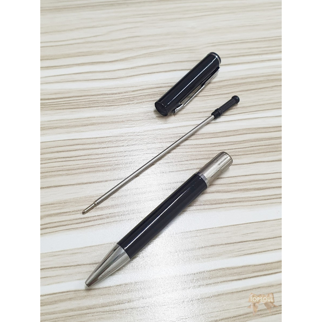 

Pulpen Metal PRO Mewah Black Silver Besi Hitam Seminar Souvenir PM 03