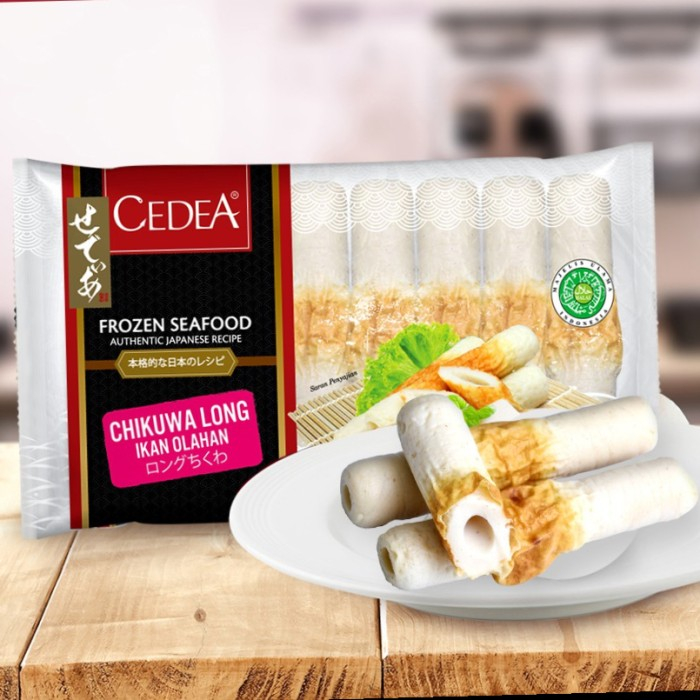 

Cedea Chikuwa Long 480GR Free Teriyaki Sauce Shabu Suki Steamboat