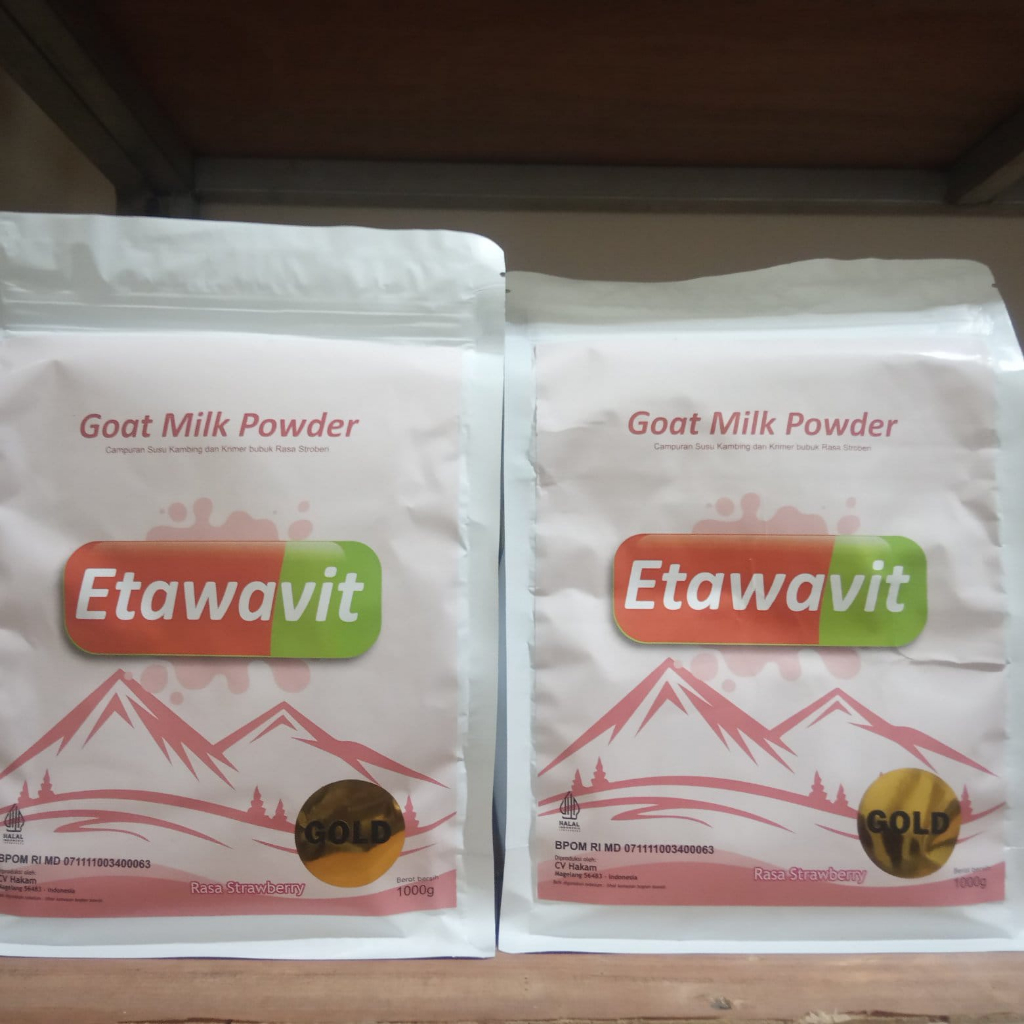 

Susu ETAWAVIT 1 kg – Susu Kambing Etawa Tingkatkan Kepadatan & Kesehatan Tulang Sendi Atasi Nyeri Sendi & Osteoporosis Asam Urat Rematik Reumatik Cocok Untuk Lansia