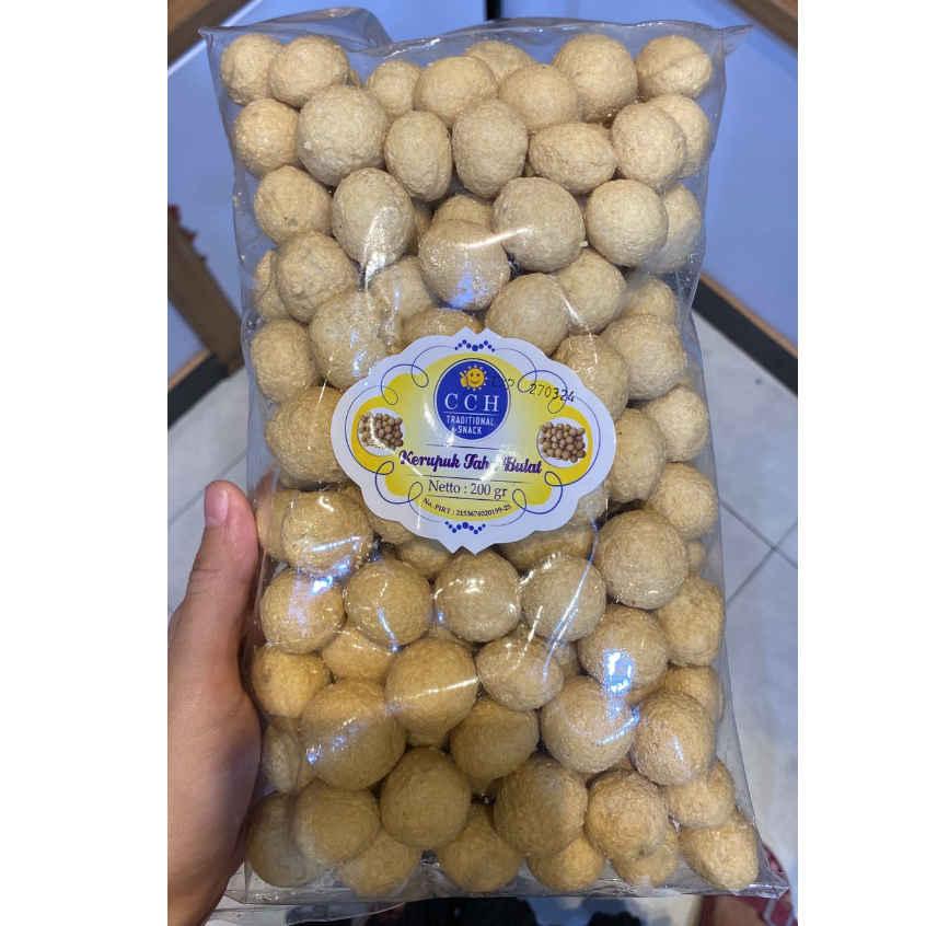 

Kerupuk Tahu Bulat CCH Traditional Snack 200 gr