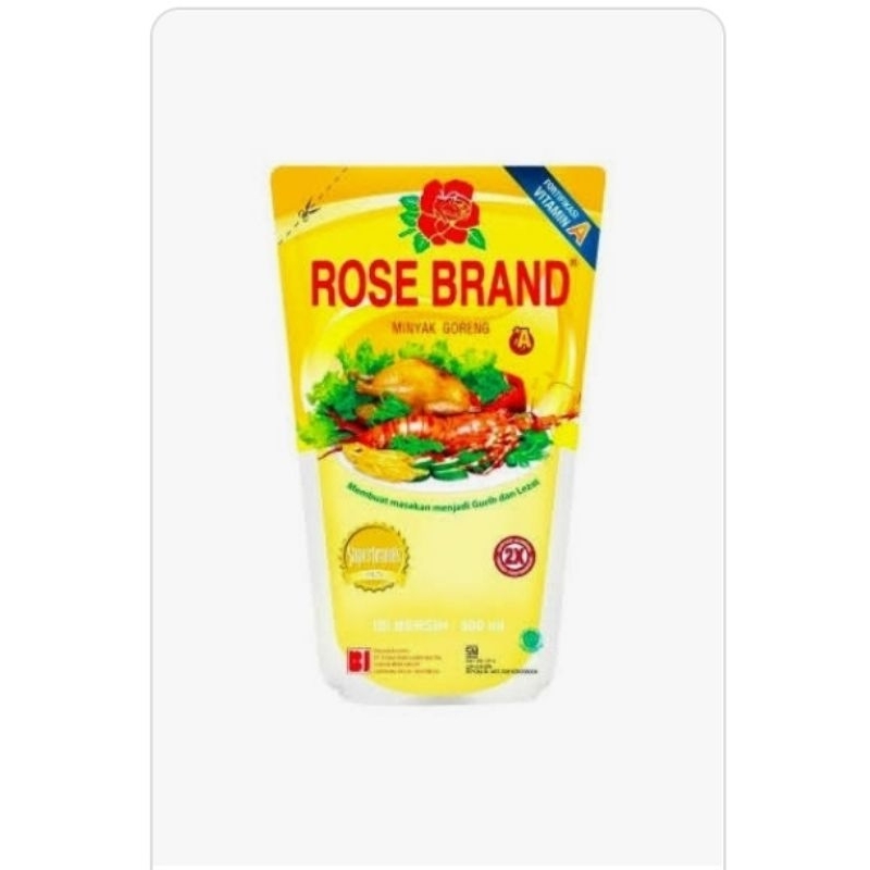 

Rose Brand 500ml minyak goreng