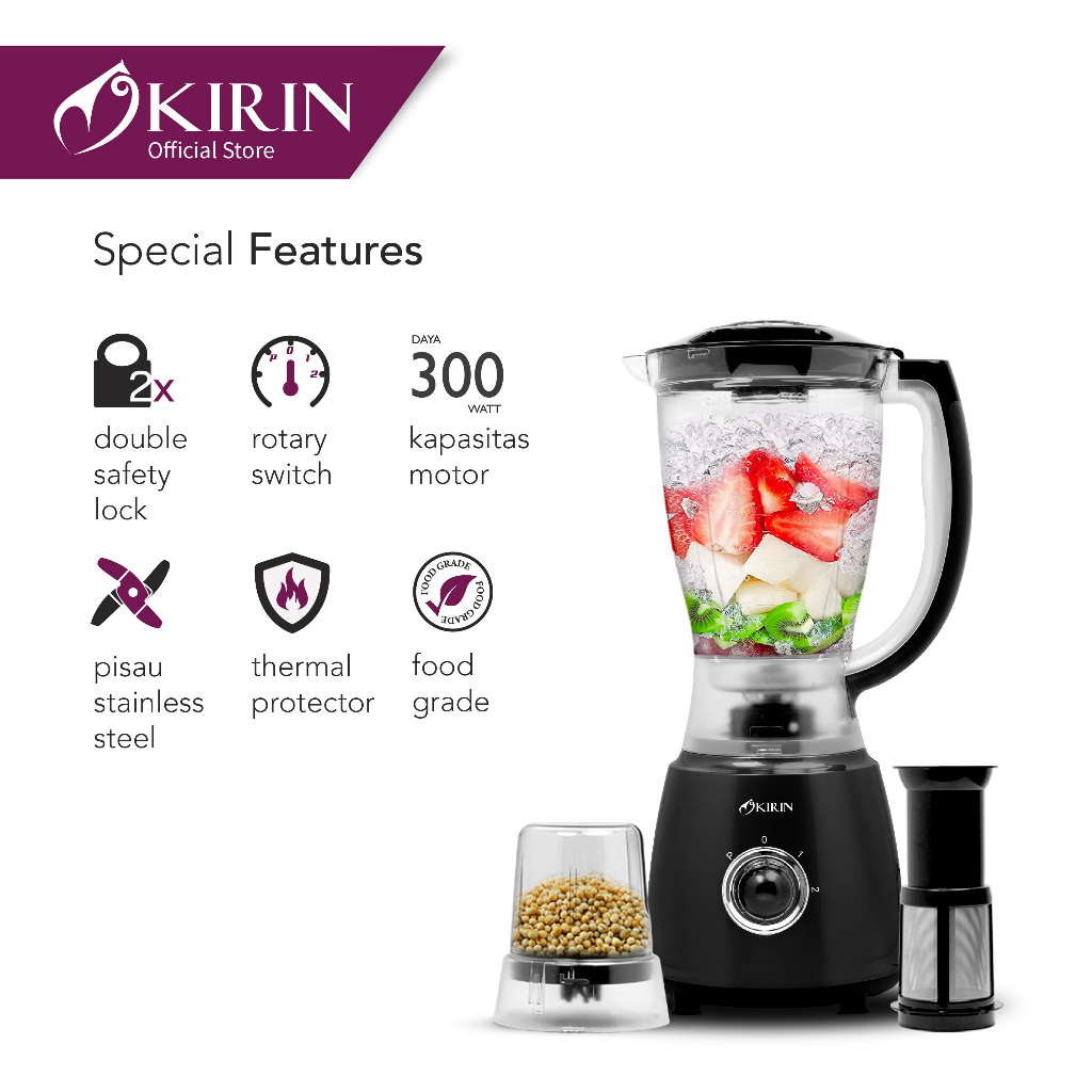 KIRIN Blender Omni Serbaguna All in One KBB-1750PL