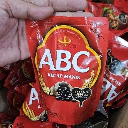 

ED 01.27 PCS 250GR - ABC KECAP MANIS ORIGINAL 110144/ SWEET SOYA BEAN ABC POUCH
