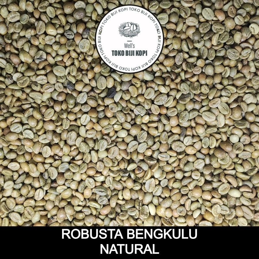 GREEN BEAN / KOPI MENTAH ROBUSTA BENGKULU NATURAL - 1 KG