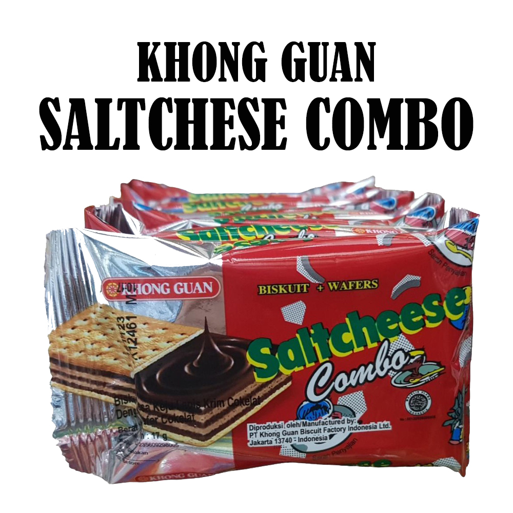 

KHONG GUAN SALTCHEESE COMBO RENCENG ISI 10