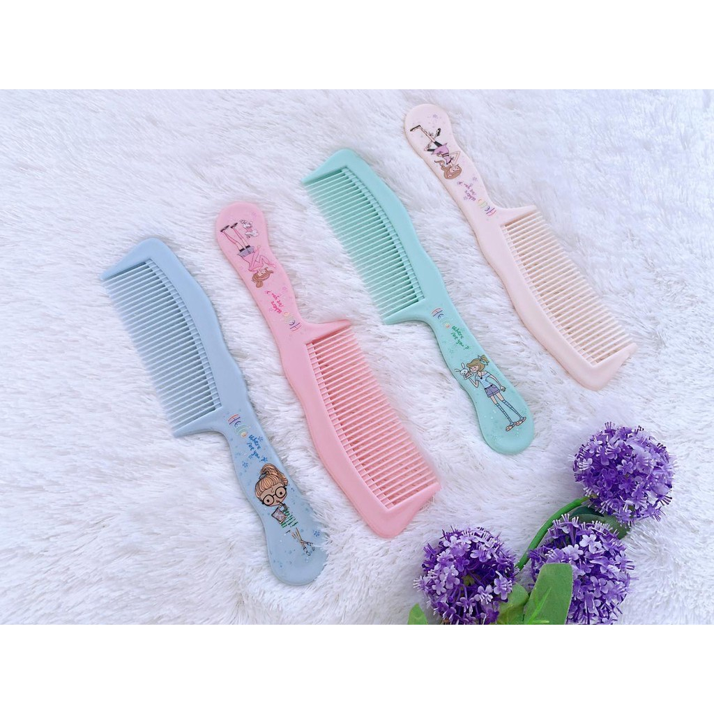 Sisir Fancy Karakter premium Sisir Rambut Motif Karakter Hair Comb sisir HIGH QUALITY murah