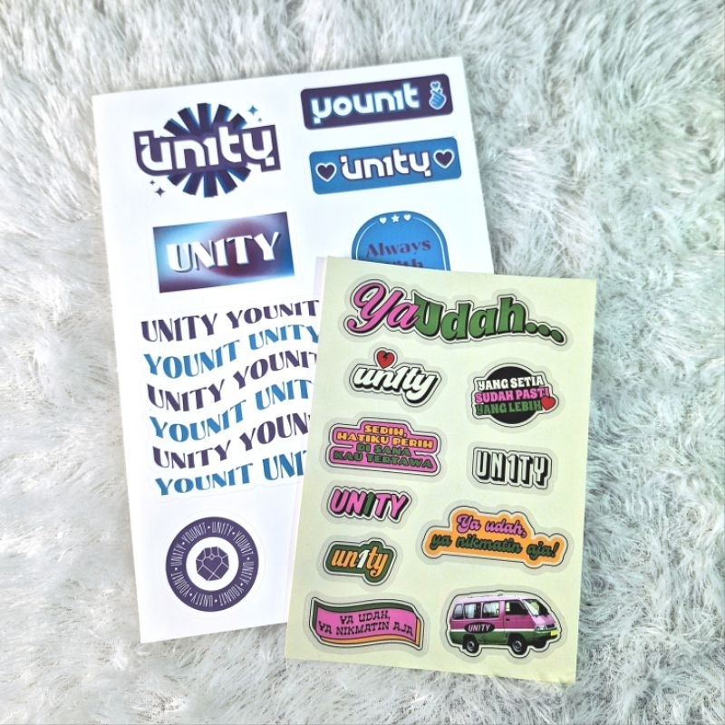 UN1TY Sticker | Annual Collect & Yaudah