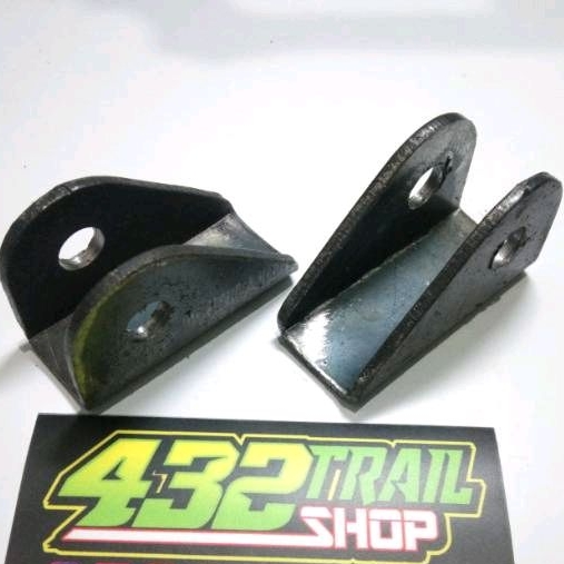 Bracket dudukan shock belakang trail bebek gtx odong odong motor costom cb gl megapro tiger