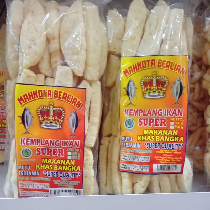 

STIK IKAN CAP MAHKOTA BERLIAN/STIK IKAN SUPER KHAS BANGKA
