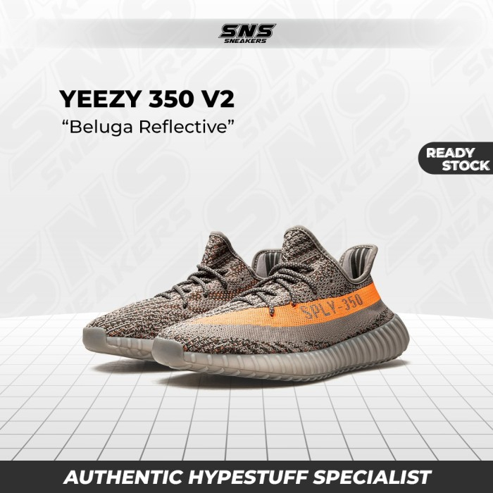 Adidas Yeezy Boost 350 V2 Beluga Reflective GS 100% Original Authentic