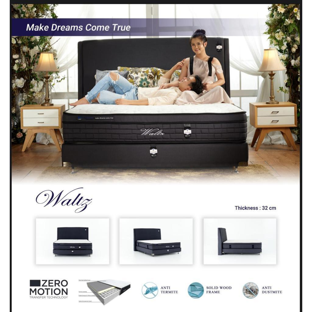 Kasur Matras Springbed Zero Motion Ocean WALTZ