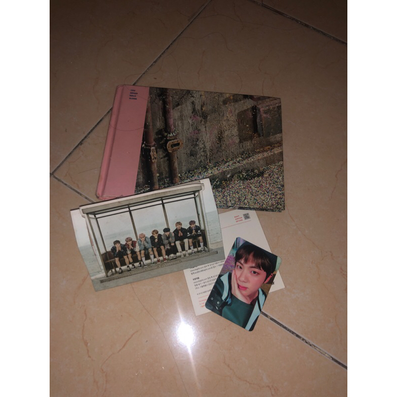 ALBUM BTS YNWA UNSEALED PINK PC JIN