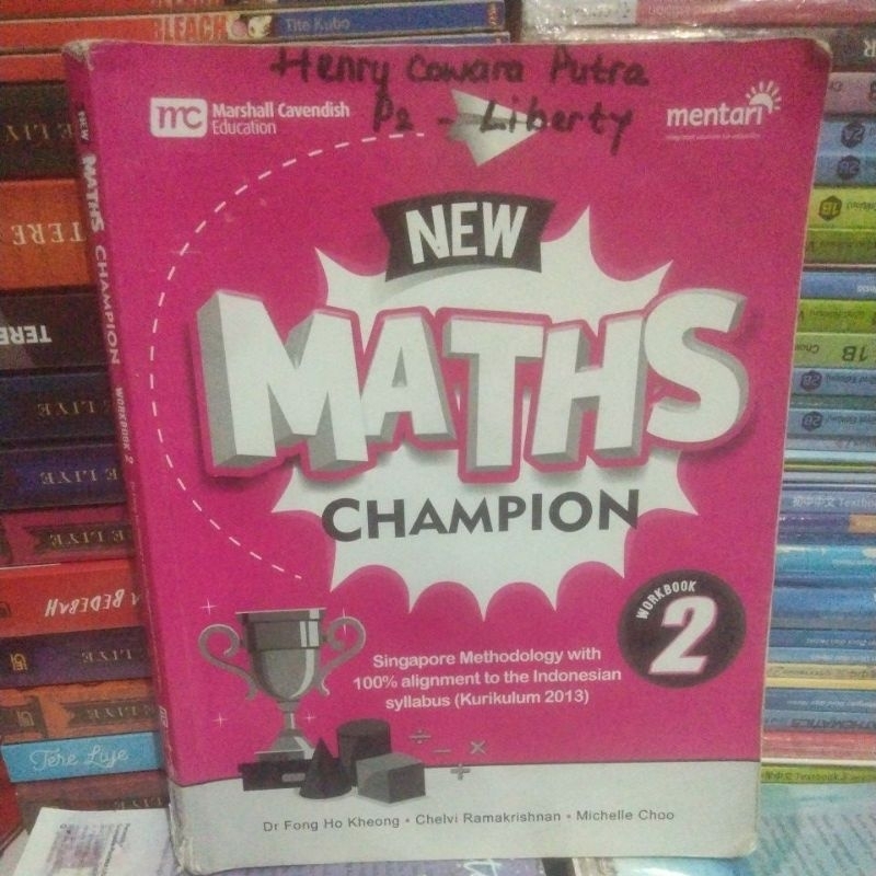 New Maths Champion 2 workbook
