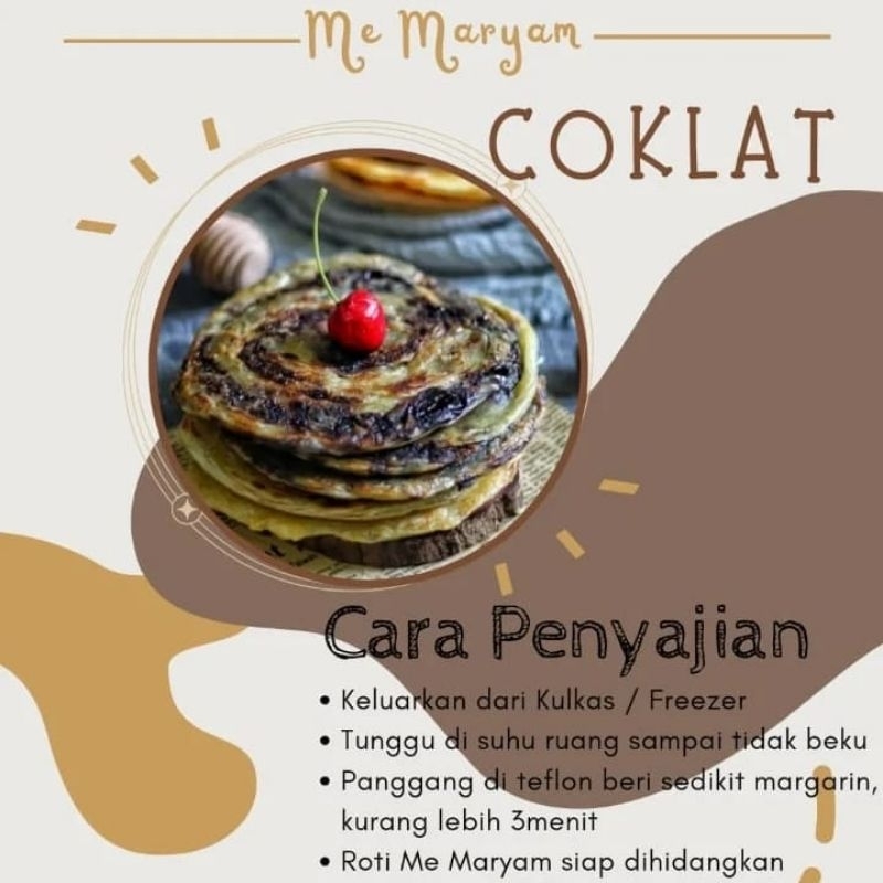 

Roti Maryam Coklat