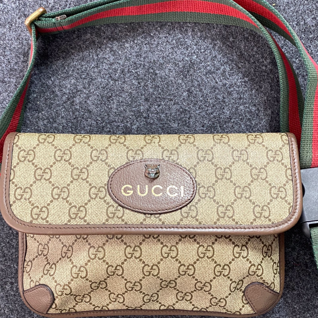 TAS SECOND GUCCI NEO VINTAGE GG SUPREME BELT