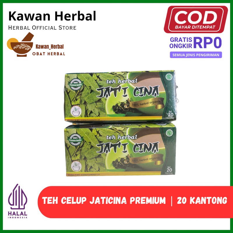 

TEH JATI CINA CELUP PREMIUM 100% HERBAL ALAMI PELANGSING TUBUH