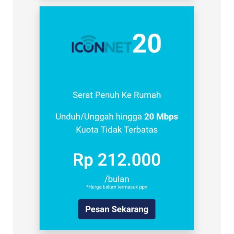 ICONNET JARINGAN WIFI PLN