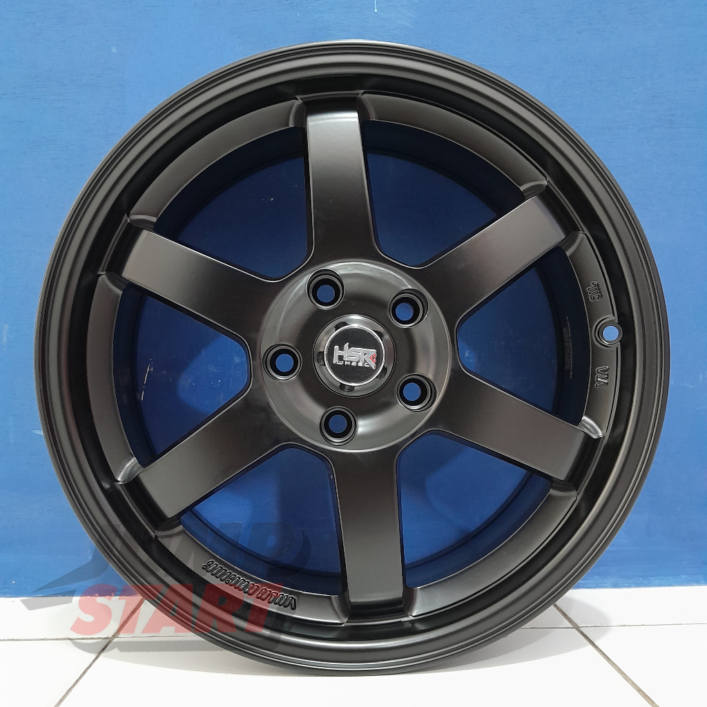 Hsr Tokyo Xh602 pelek mobil palang ring17 hsr wheel baut 5x114,3 Grandmax Terios Crv Juke Xover leba